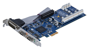 PCIe x1 Camera Link Frame Grabber w/PoCL & I/O for desktop PCs Image